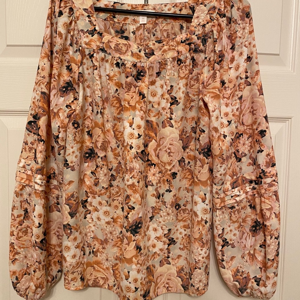 Lauren Conrad Floral Blouse